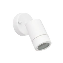 Saxby Palin Outdoor Wall Light Gloss White