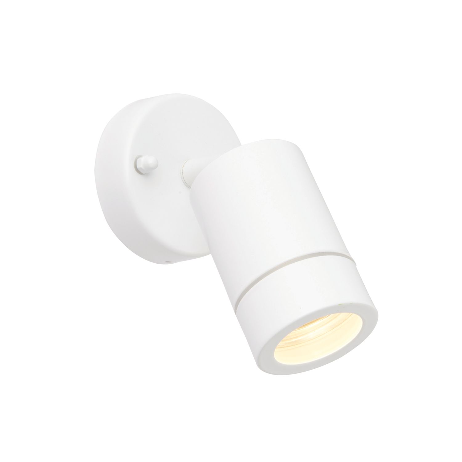 Saxby Palin Outdoor Wall Light Gloss White (881VX)