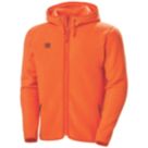 Helly Hansen Heritage Pile Hoodie Fleece Orange Small 36-38" Chest