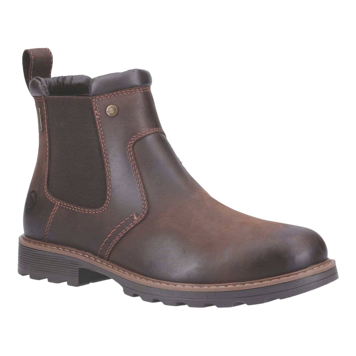 Cotswold Leafield Size 7 Brown Waterproof Non Safety Dealer Boots (881XM)