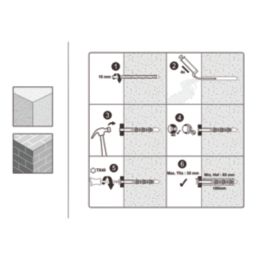Easyfix  TX Long Expansion Frame Fixings 10mm x 100mm 12 Pack