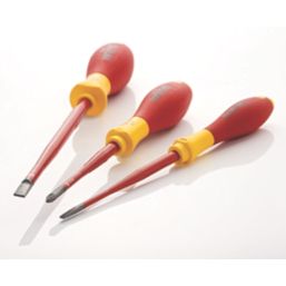 Wiha SoftFinish Mixed VDE Slimfix Screwdriver Set 6 Pcs Screwfix