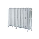 Arroll 760mm x 1154mm 6879BTU White Cast Iron 3 Column Radiator