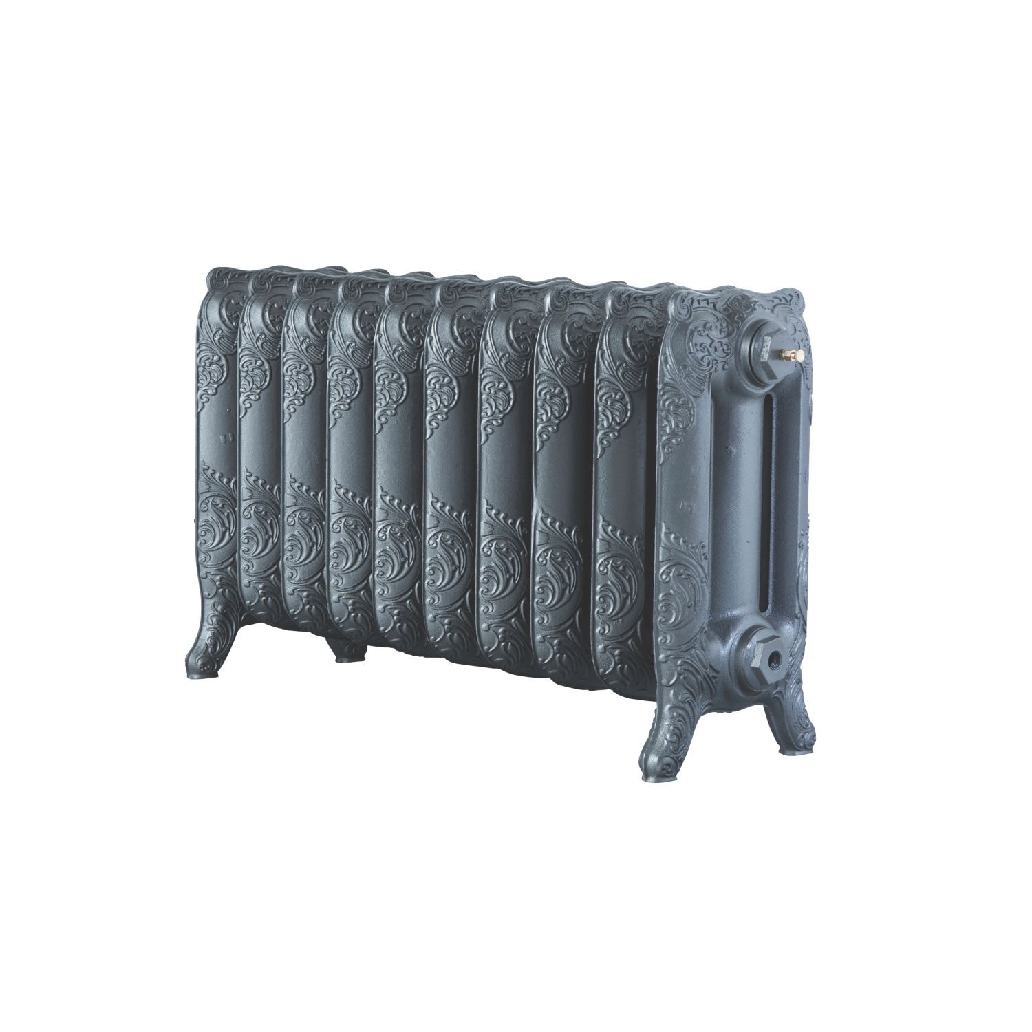 Arroll 470mm x 834mm 3070BTU Cast Grey Cast Iron 3 Column Radiator (8824P)