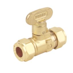 Essentials Gas Isolating Valve 10mm x 10mm