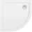 Milan Quadrant Bathroom Shower Tray & Waste White Gloss 800mm x 800mm x 40mm
