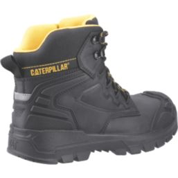 CAT Striver XL 6" Size 9  Black Waterproof Steel Toe Cap Safety Boots