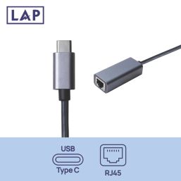 LAP USB-C to RJ45 Adaptor