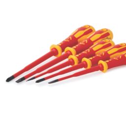 C.K Dextro Mixed  VDE Slim Screwdriver Set 5 Pieces