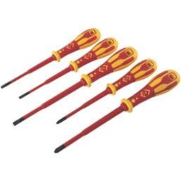 C.K Dextro Mixed  VDE Slim Screwdriver Set 5 Pieces