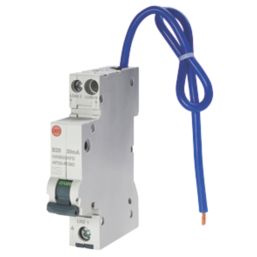 Wylex NXS 20A 30mA Type A SP & N B Curve  AFDD & RCBO