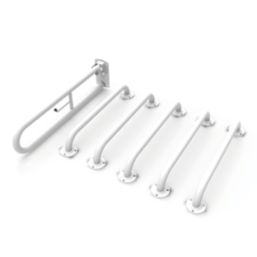 Nymas Doc M Grab Rail Pack White  6 Piece Set