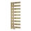 Reina 1235mm x 500mm 1482BTU Brass Flat Designer Towel Radiator