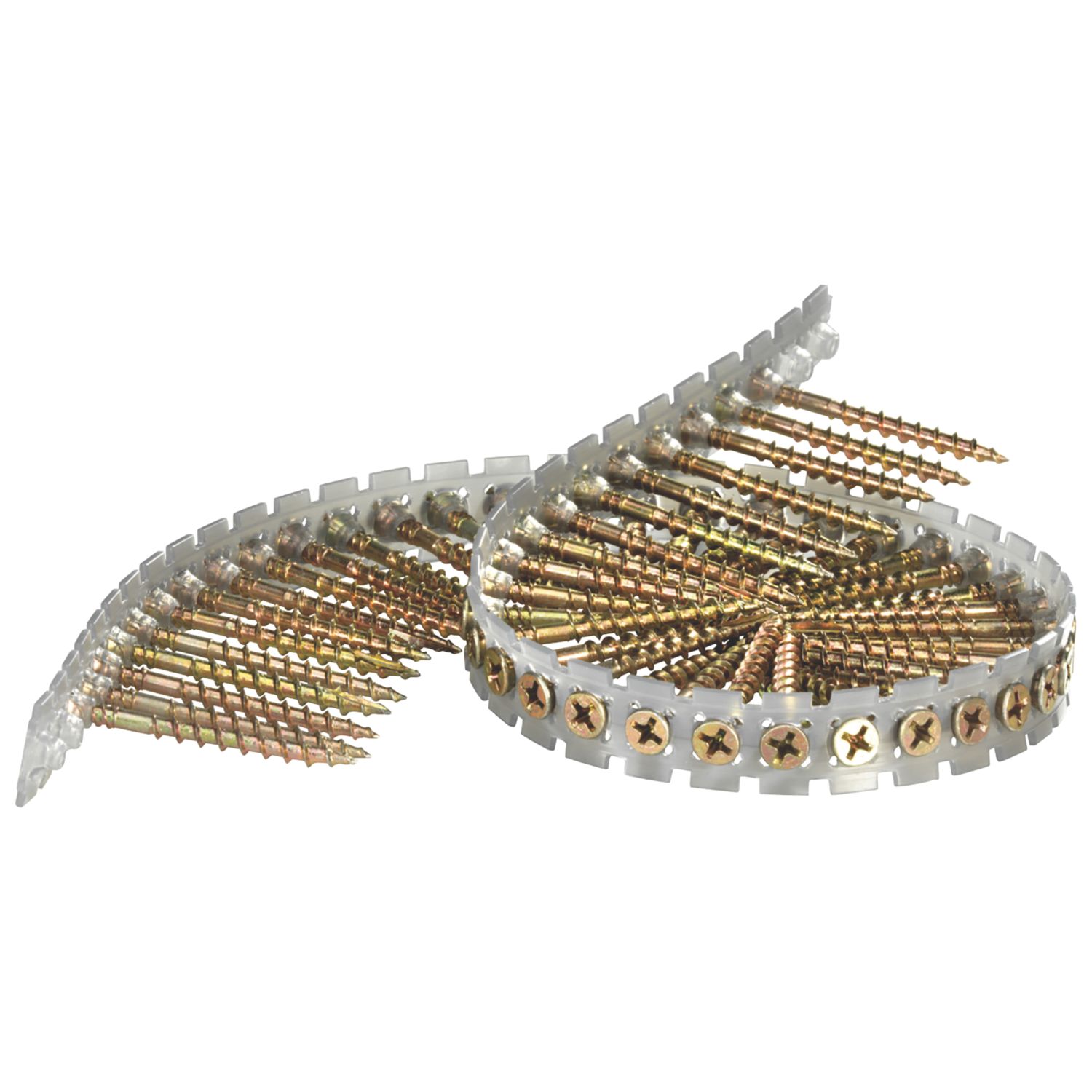 Senco Phillips Countersunk Coarse Thread Collated Thread Cutting Flooring Wood Screws 4.2mm x 45mm 1000 Pack (882PG)