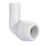 Hep2O  Plastic Push-Fit Equal 90° Keyless Stem Elbow 22mm