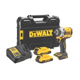 DeWalt DCF921D2T-GB 18V 2 x 2.0Ah Li-Ion XR Brushless Cordless Compact Impact Wrench