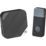 Knightsbridge DC012 Plug-In Wireless Door Chime Kit Black
