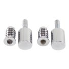 Smith & Locke  39mm Sash Stops Polished Chrome 2 Pack