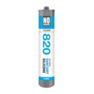 No Nonsense 820 Sanitary Silicone Clear 310ml