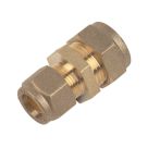 Flomasta  Brass Compression Reducing Coupler 15mm x 12mm