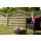 Forest Prague  Lattice Curved Top Fence Panels Natural Timber 6' x 4' Pack of 5