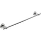 Croydex Pendle Flexi-Fix Towel Rail Chrome 677mm x 77mm x 54mm