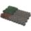 Apollo Ground Guard Black Interlocking Ground Reinforcement Tile 5 Pack