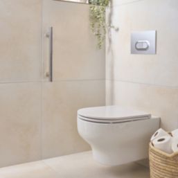 Swirl Adapt+ Straight Household Grab Rail Polished Chrome 300mm