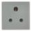 Knightsbridge  5A Unswitched Modular Socket Grey