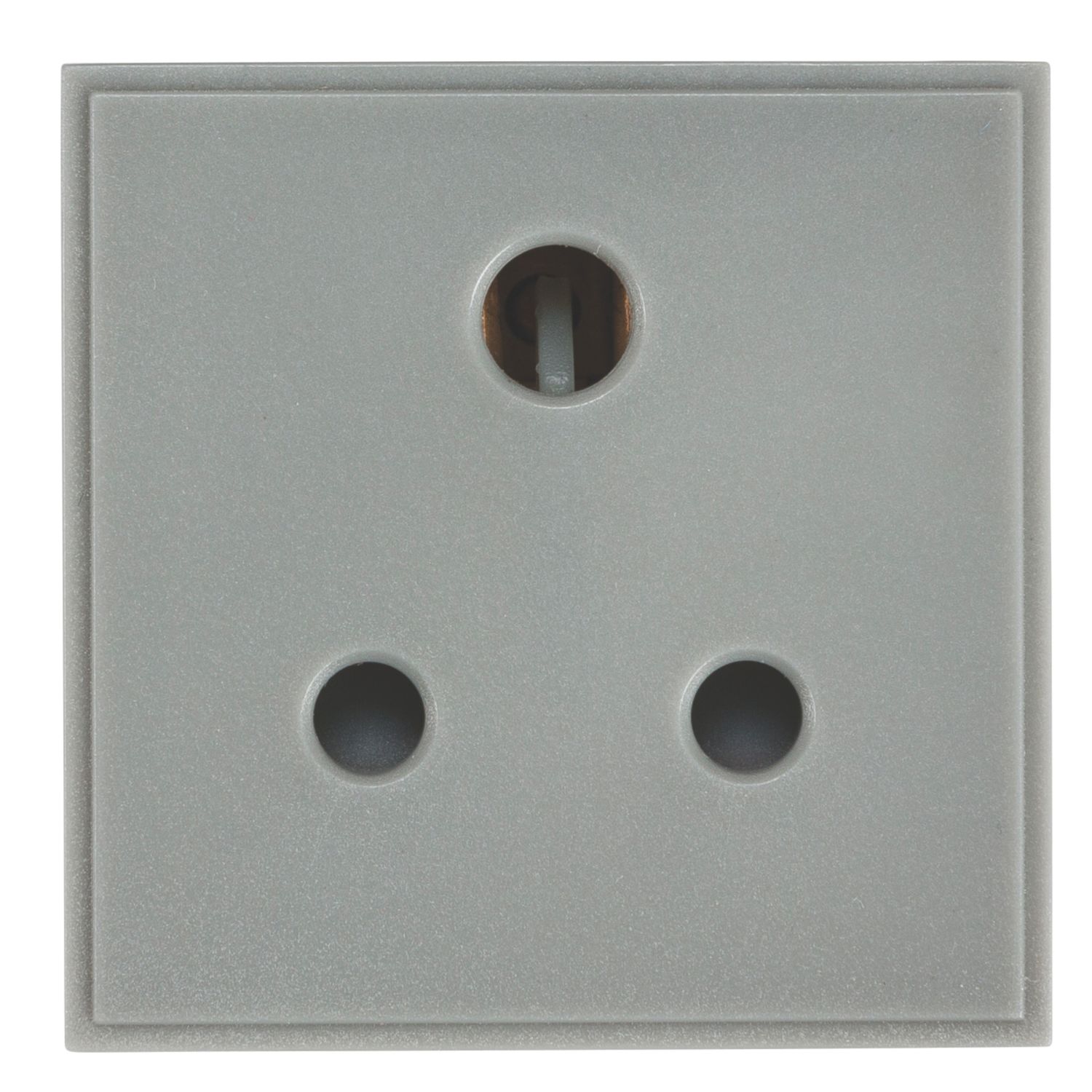 Knightsbridge 5A Unswitched Modular Socket Grey (883CR)