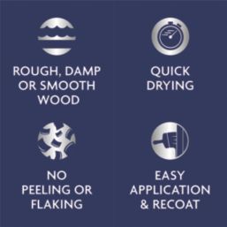 Ronseal Fence Life Plus 9Ltr Warm Stone Shed & Fence Paint