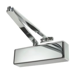 Rutland TS.3204 Fire Rated Overhead Door Closer Polished Chrome