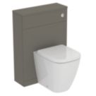 Ideal Standard i.life S Compact Toilet Unit Quartz Grey Matt 600mm x 695mm x 853mm