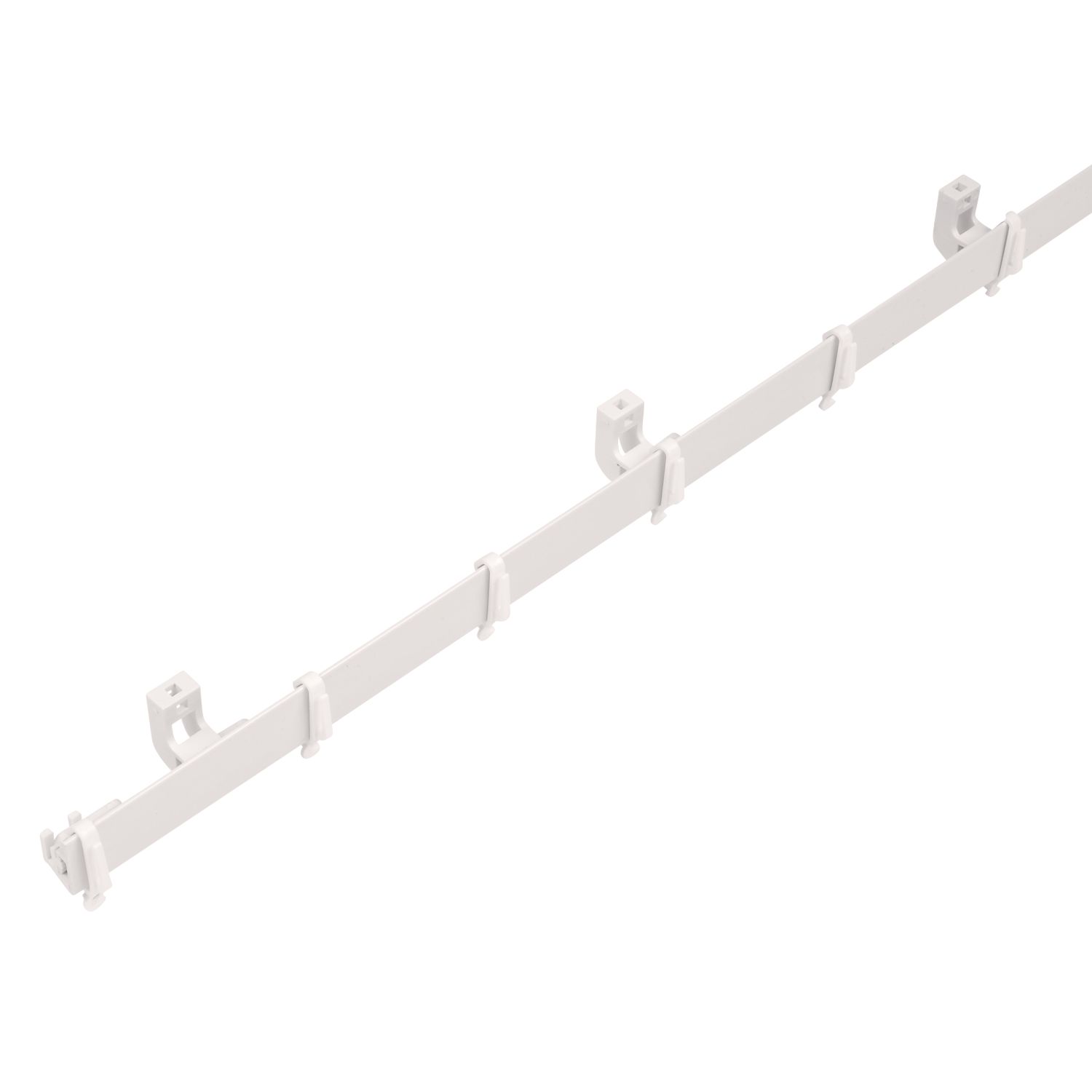 Rigid Curtain Track White 2m (883JE)