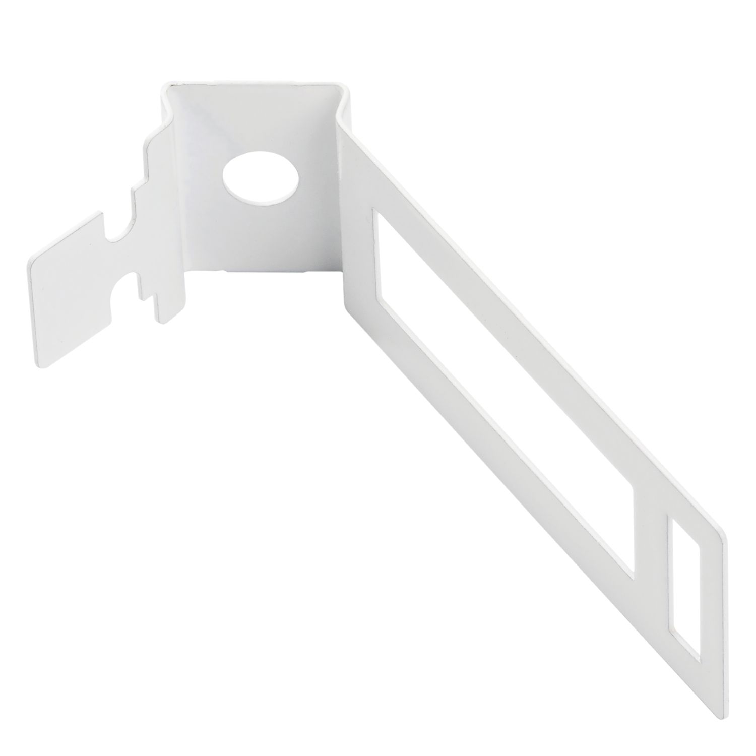 D-Line Pre-Galvanised Steel Safe-D Conduit Saddles 20mm White 100 Pack (883KU)