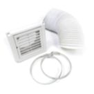 Sensio Aquilo Ducting Kit for Ventilation Fans 100mm