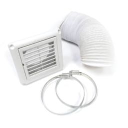 Sensio Aquilo Ducting Kit for Ventilation Fans 100mm