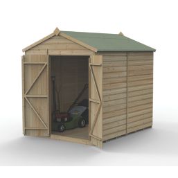 Forest Beckwood 6' x 7' 6" (Nominal) Apex Shiplap Timber Shed