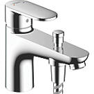 Hansgrohe Vernis Blend Monotrou  Deck-Mounted  Bath and Shower Mixer Chrome