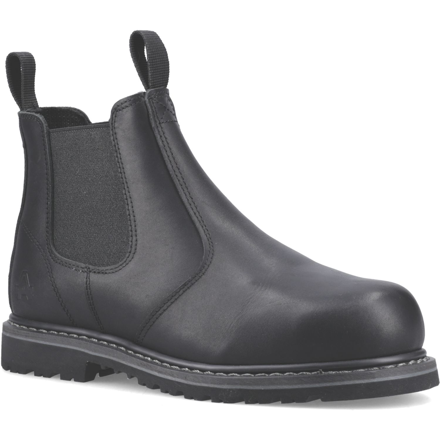 Amblers FS5 Goodyear Welted Size 7 Black Steel Toe Cap Safety Dealer Boots (883XT)