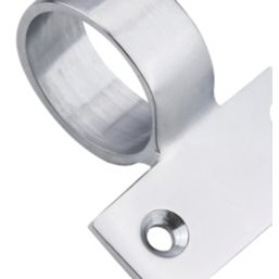 Smith & Locke Sash Window Ring Pull Satin Chrome 42mm x 45mm