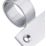 Smith & Locke Sash Window Ring Pull Satin Chrome 42mm x 45mm