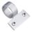 Smith & Locke Sash Window Ring Pull Satin Chrome 42mm x 45mm