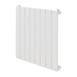 Flomasta  600mm x 578mm 1508BTU White Vertical Designer Radiator