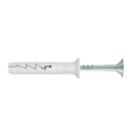 Rawlplug  Nylon Hammer-In Fixings 6ga x 40mm 100 Pack