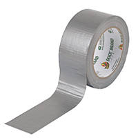 Duck Original Cloth Tape 50 Mesh Silver 25m x 50mm