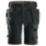 Snickers 6175 Stretch Work Shorts Black 41" W