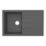 Swirl Erzen 1 Bowl  Black Composite Sink 800mm x 500mm