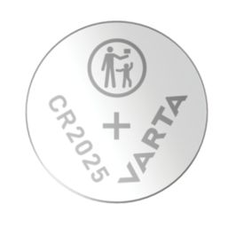 Varta CR2025 3V Coin Cell Lithium Batteries 5 Pack