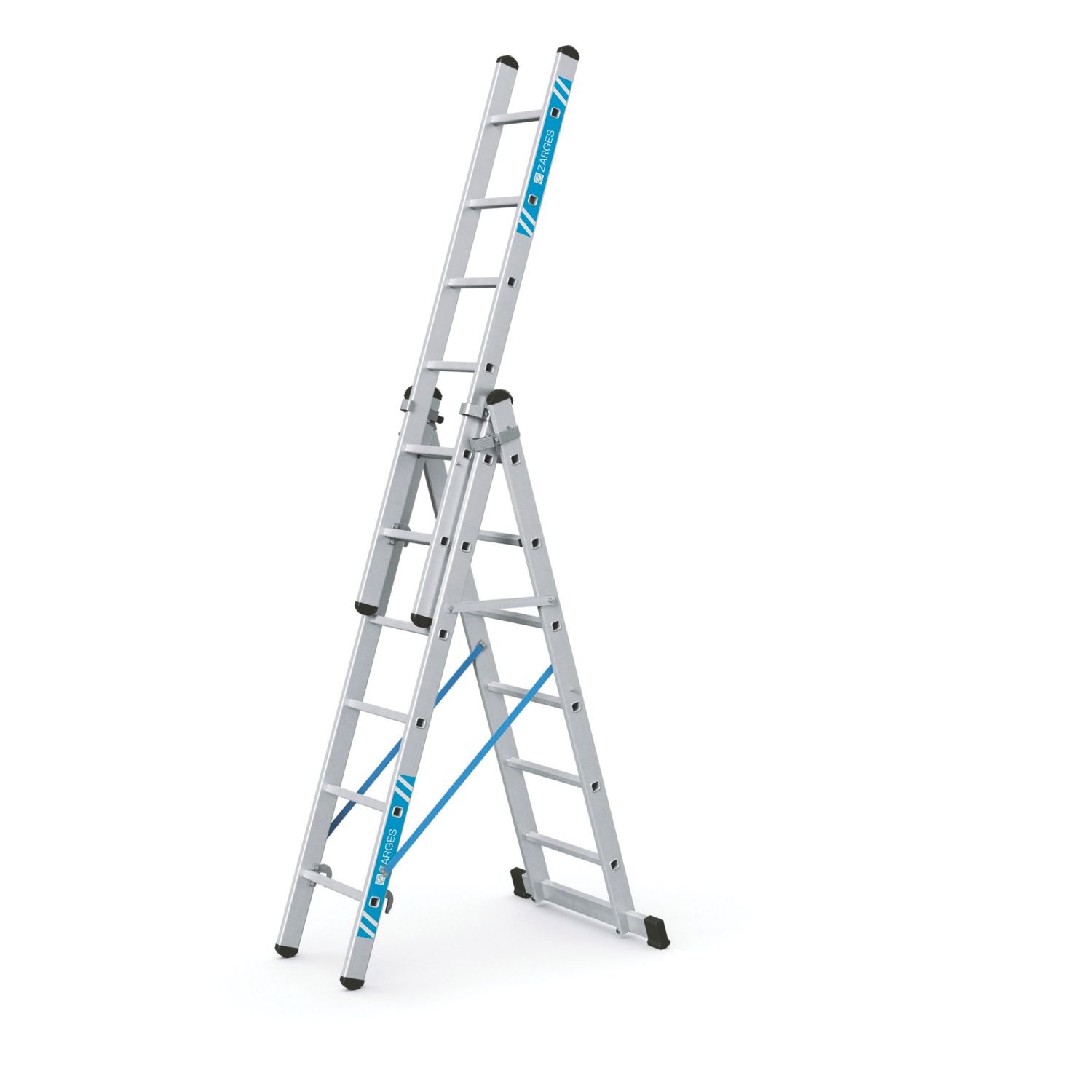 Zarges Skymaster X Aluminium 4.1m Combination Ladder (884CP)
